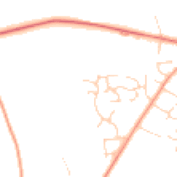 Daytime road noise heatmap for NR26 8XE