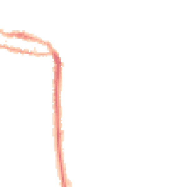 Night-time road noise heatmap for NR27 0AJ