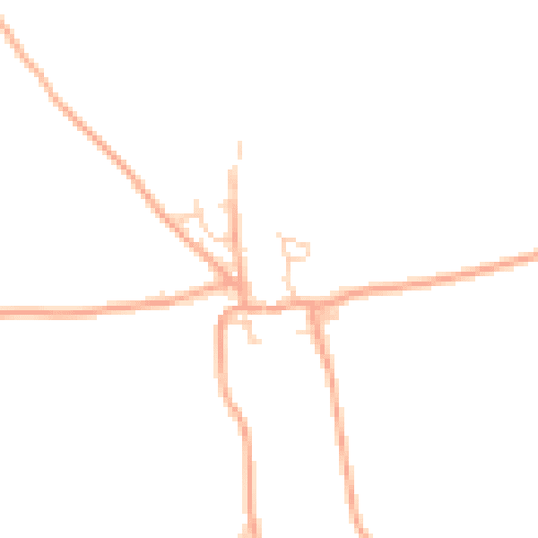 Daytime road noise heatmap for NR27 0JT