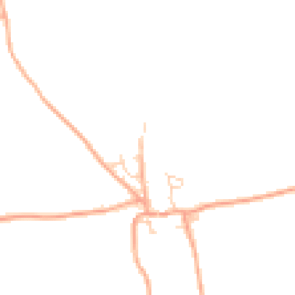 Daytime road noise heatmap for NR27 0LF