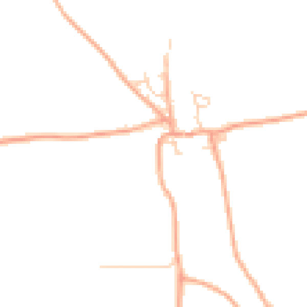 Daytime road noise heatmap for NR27 0LG
