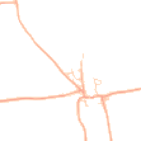 Daytime road noise heatmap for NR27 0LR