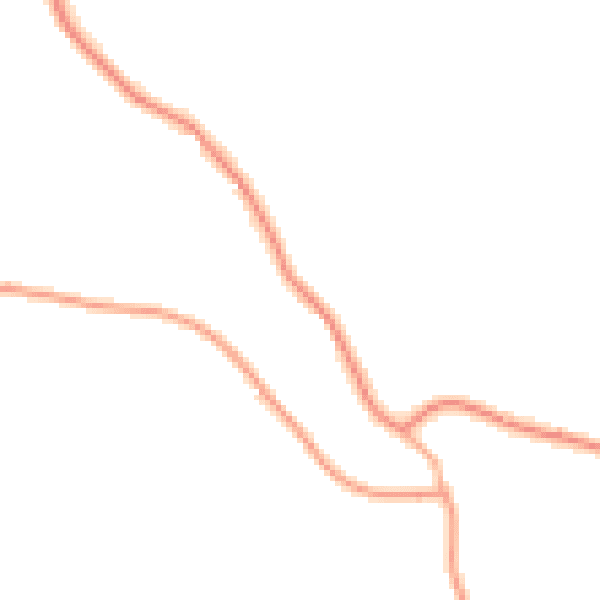 Daytime road noise heatmap for NR27 0LU
