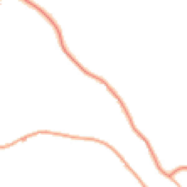 Daytime road noise heatmap for NR27 0LX
