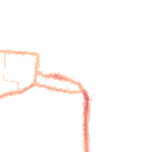 Night-time road noise heatmap for NR27 9BF