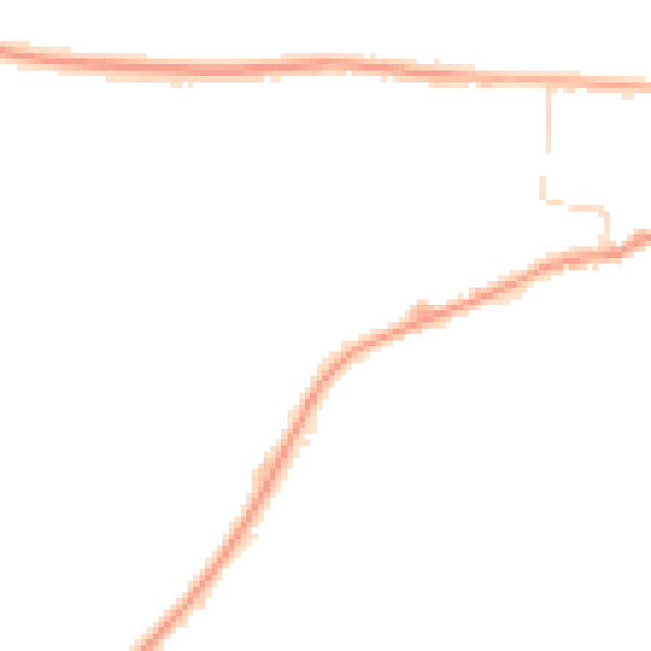 Night-time road noise heatmap for NR27 9JX
