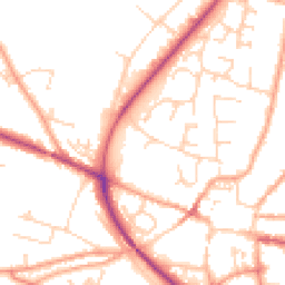 Daytime road noise heatmap for NR28 0AG