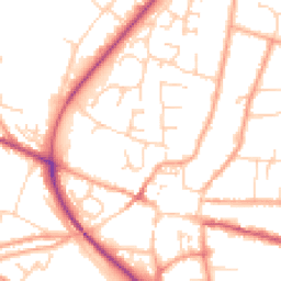 Daytime road noise heatmap for NR28 0AS