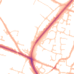 Daytime road noise heatmap for NR28 0AT