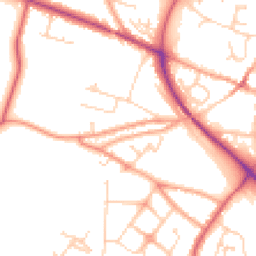 Daytime road noise heatmap for NR28 0BL