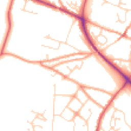 Daytime road noise heatmap for NR28 0BY