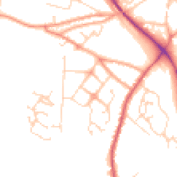 Daytime road noise heatmap for NR28 0EW
