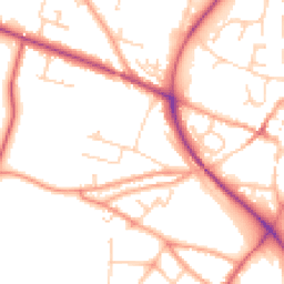 Daytime road noise heatmap for NR28 0HR