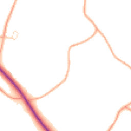 Daytime road noise heatmap for NR28 0NH