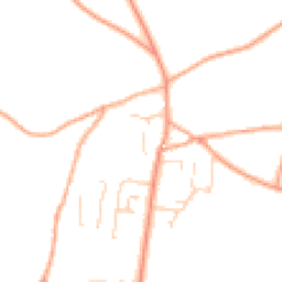 Daytime road noise heatmap for NR28 0QQ