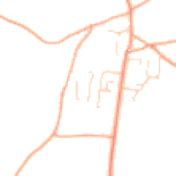 Daytime road noise heatmap for NR28 0QU