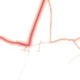Daytime road noise heatmap for NR28 0TW