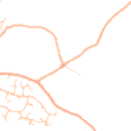 Daytime road noise heatmap for NR28 9AJ