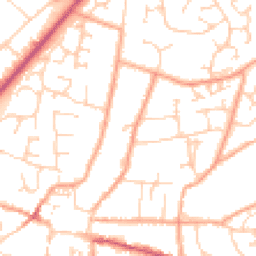 Daytime road noise heatmap for NR28 9BE