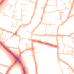 Daytime road noise heatmap for NR28 9DX