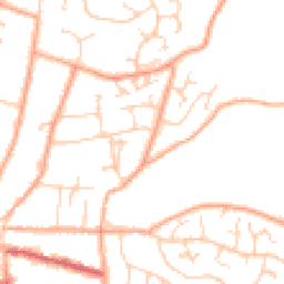 Daytime road noise heatmap for NR28 9EH