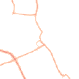 Daytime road noise heatmap for NR28 9LR