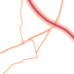 Daytime road noise heatmap for NR28 9RF