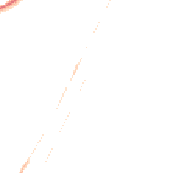 Night-time road noise heatmap for NR33 0DE