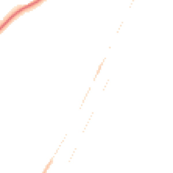 Night-time road noise heatmap for NR33 0DY