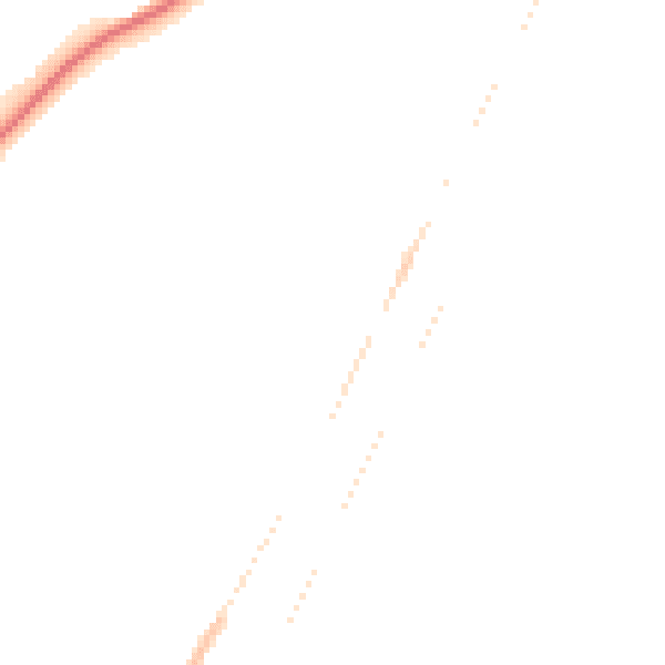 Night-time road noise heatmap for NR33 0EE