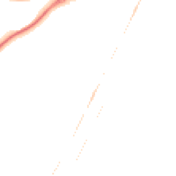 Night-time road noise heatmap for NR33 0EN