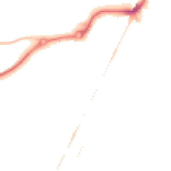 Night-time road noise heatmap for NR33 0HF