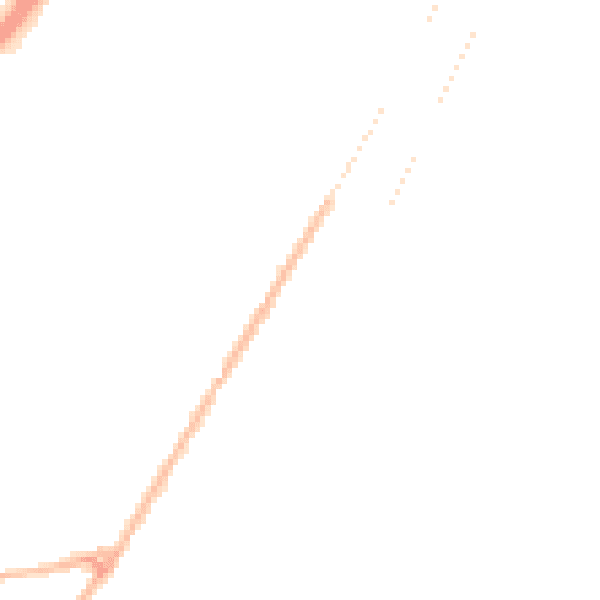 Night-time road noise heatmap for NR33 0JD