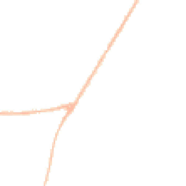 Night-time road noise heatmap for NR33 0JU