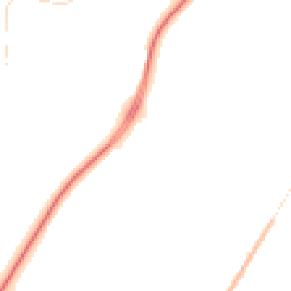Night-time road noise heatmap for NR33 7JD