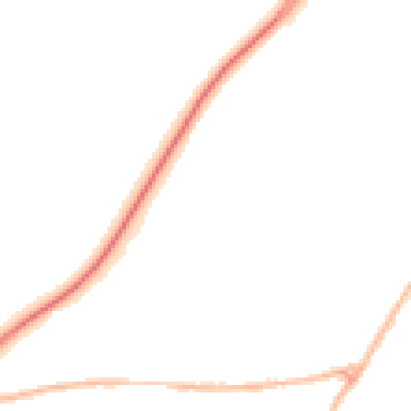 Night-time road noise heatmap for NR33 7JX