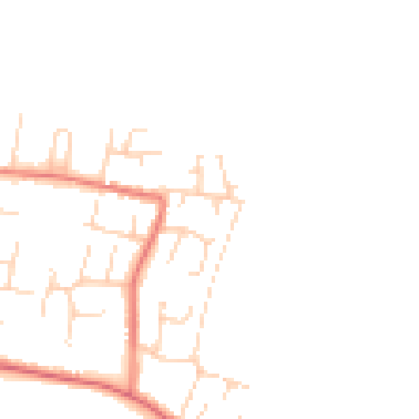 Daytime road noise heatmap for NR33 7PB