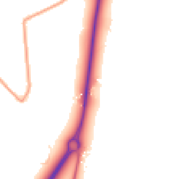 Daytime road noise heatmap for NR33 7PG