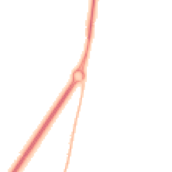 Night-time road noise heatmap for NR33 7PQ