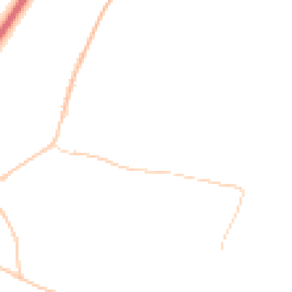 Night-time road noise heatmap for NR33 7PU