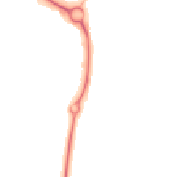 Night-time road noise heatmap for NR33 7QR