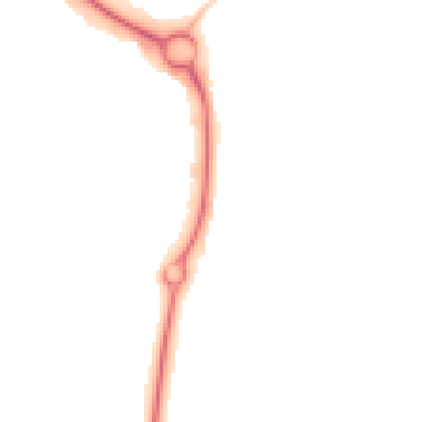 Night-time road noise heatmap for NR33 7QS