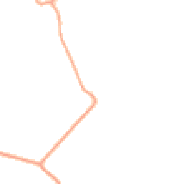 Daytime road noise heatmap for NR33 8DX