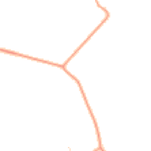 Daytime road noise heatmap for NR33 8EE