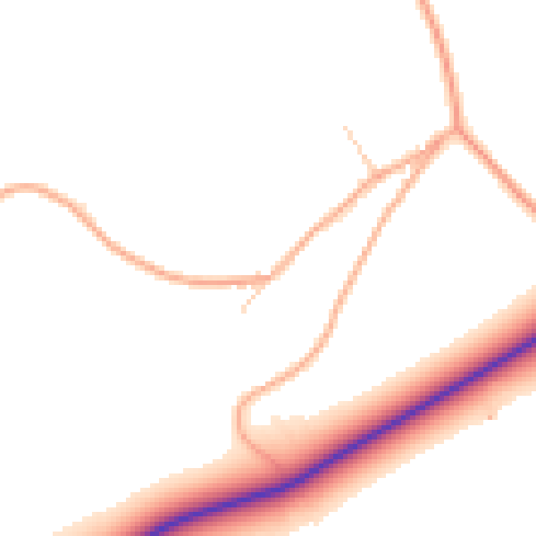 Daytime road noise heatmap for NR33 8EL