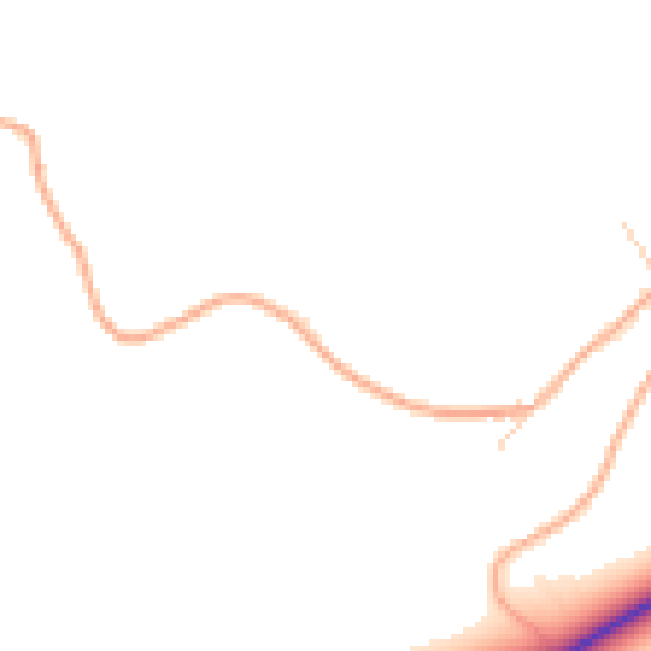 Daytime road noise heatmap for NR33 8EN