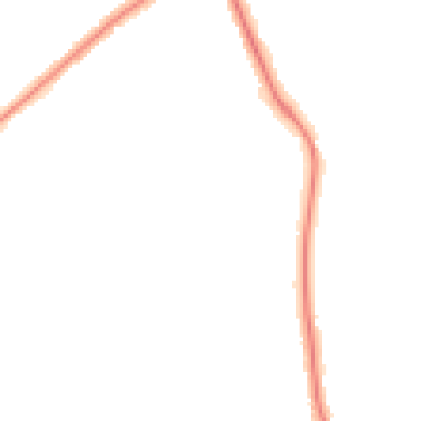 Night-time road noise heatmap for NR33 8PU