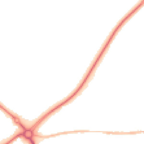 Night-time road noise heatmap for NR33 9JW