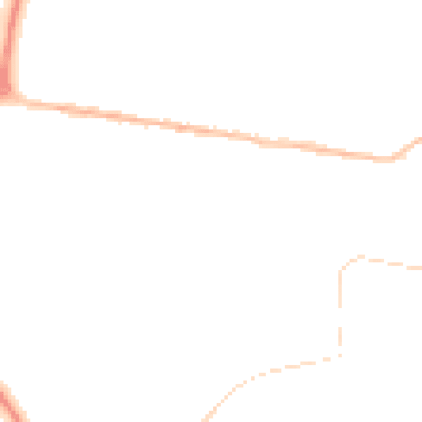 Night-time road noise heatmap for NR33 9QX