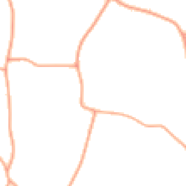 Daytime road noise heatmap for NR34 0AZ